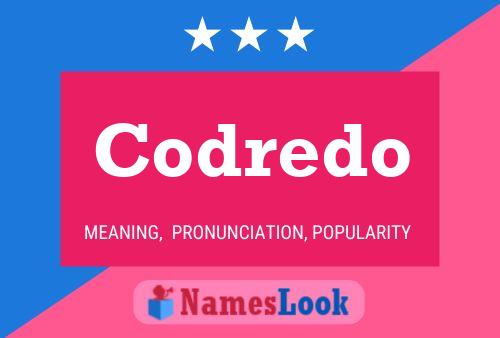 Codredo Name Poster