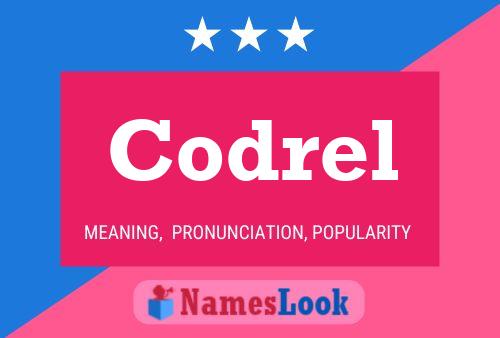 Codrel Name Poster