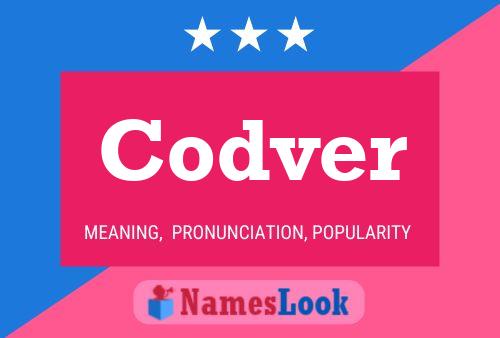 Codver Name Poster