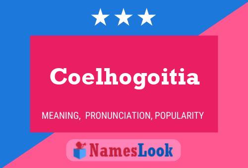 Coelhogoitia Name Poster