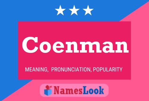 Coenman Name Poster