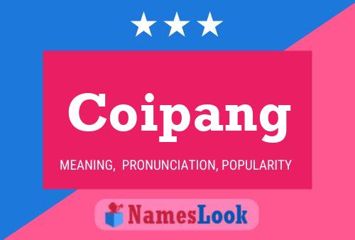 Coipang Name Poster