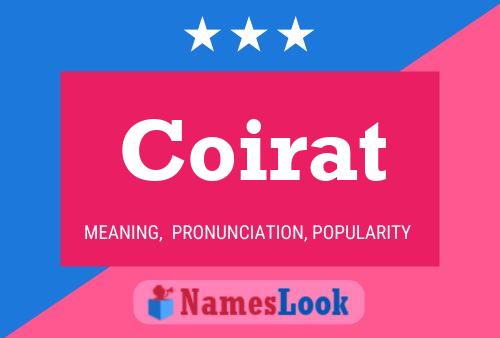 Coirat Name Poster