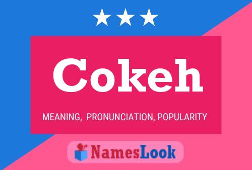 Cokeh Name Poster