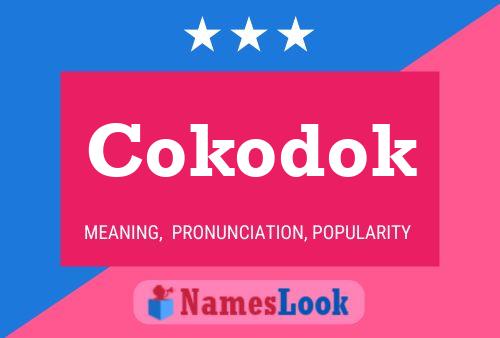 Cokodok Name Poster