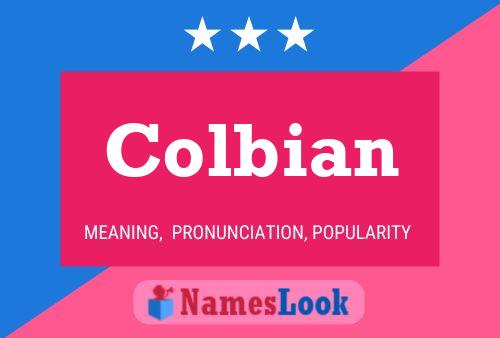 Colbian Name Poster