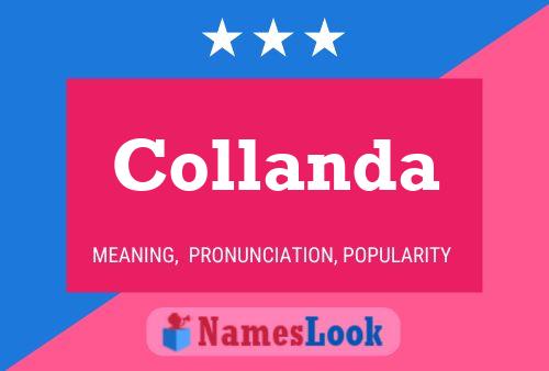 Collanda Name Poster