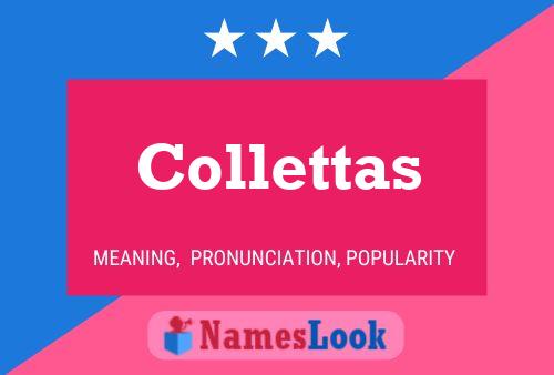 Collettas Name Poster