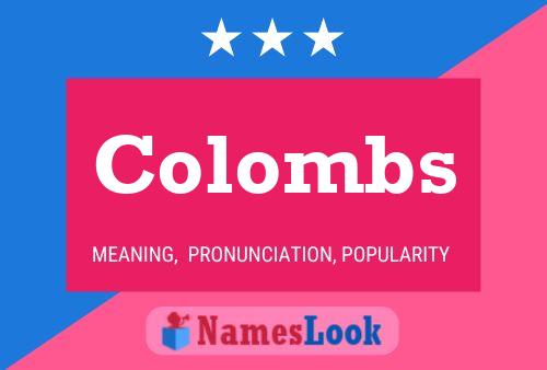 Colombs Name Poster