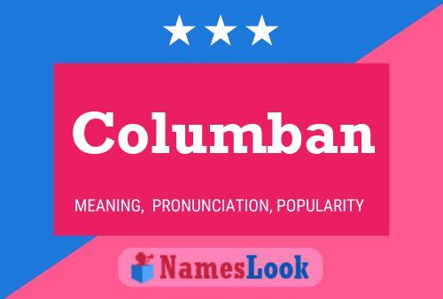 Columban Name Poster