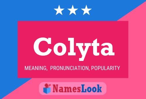 Colyta Name Poster