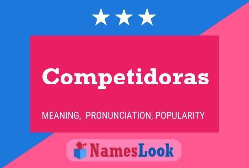 Competidoras Name Poster