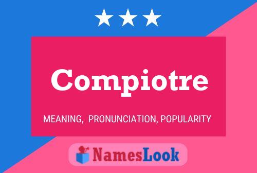 Compiotre Name Poster