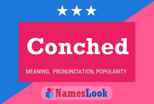 Conched Name Poster