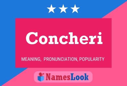 Concheri Name Poster