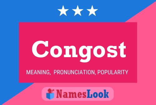 Congost Name Poster