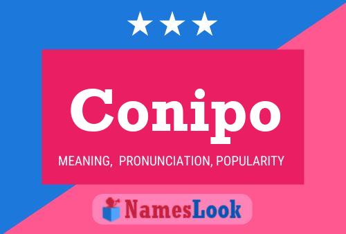 Conipo Name Poster