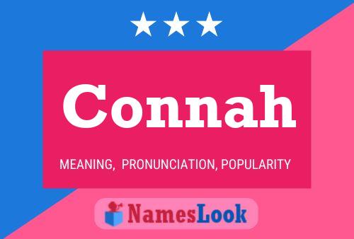 Connah Name Poster