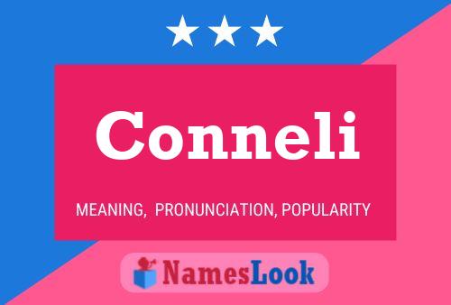 Conneli Name Poster