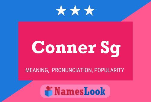 Conner Sg Name Poster