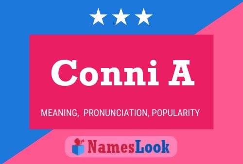 Conni A Name Poster