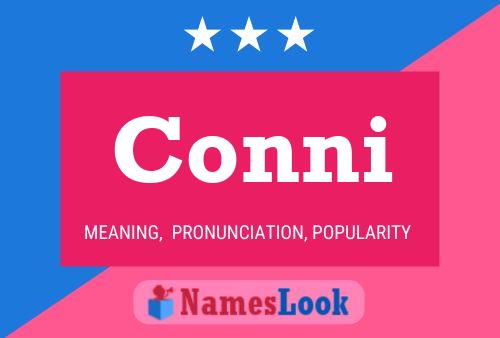 Conni Name Poster