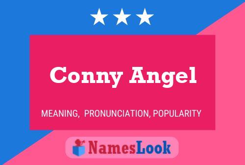 Conny Angel Name Poster