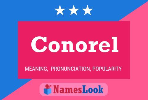 Conorel Name Poster