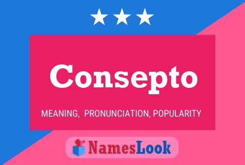 Consepto Name Poster