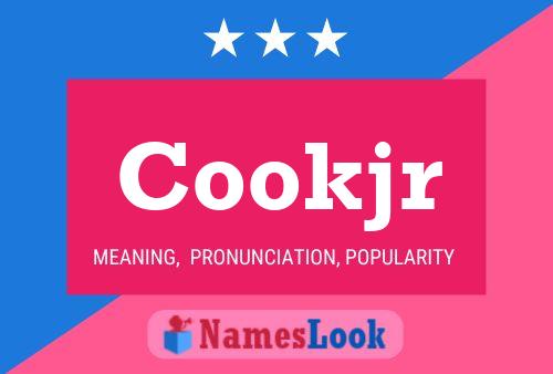 Cookjr Name Poster