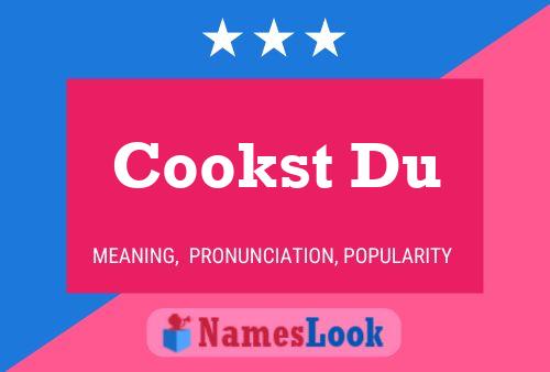 Cookst Du Name Poster