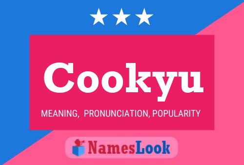 Cookyu Name Poster