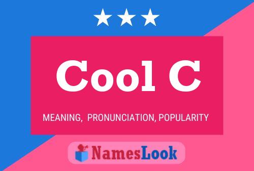 Cool C Name Poster