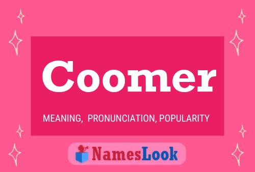 How to pronounce Coomer