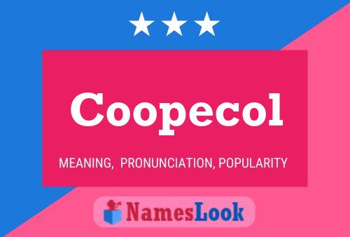 Coopecol Name Poster