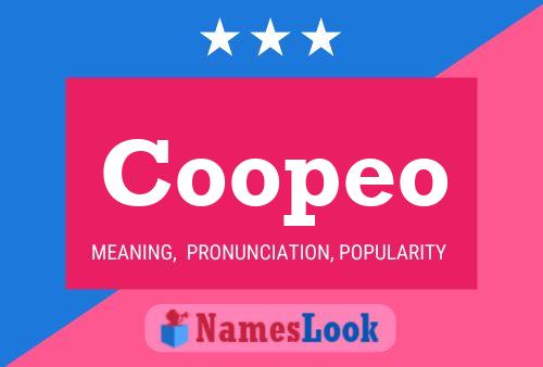 Coopeo Name Poster