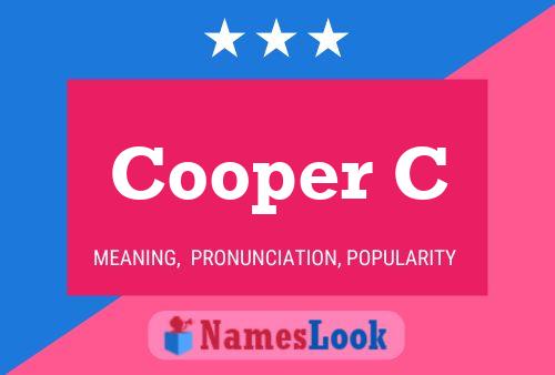 Cooper C Name Poster