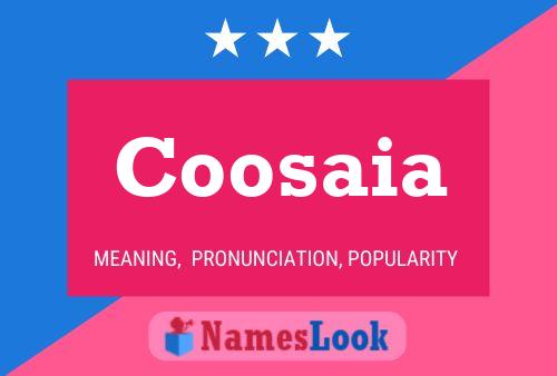 Coosaia Name Poster