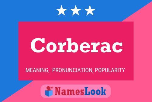 Corberac Name Poster