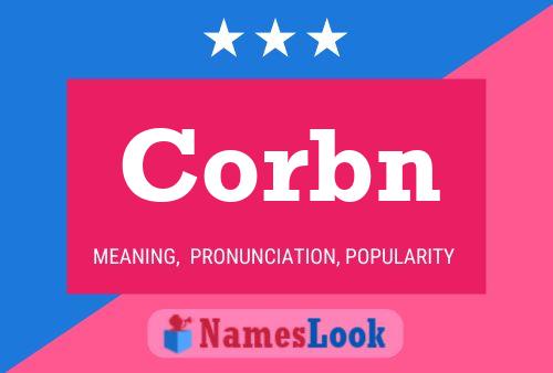 Corbn Name Poster