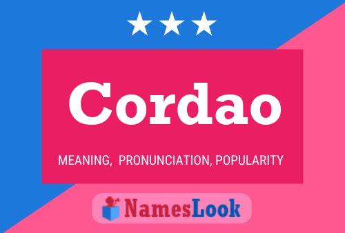 Cordao Name Poster