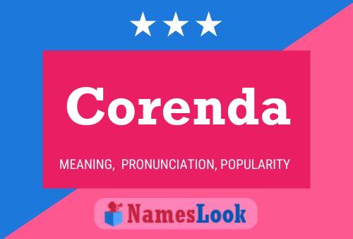 Corenda Name Poster