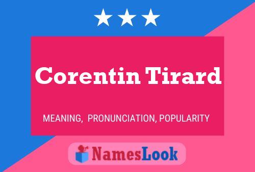 Corentin Tirard Name Poster