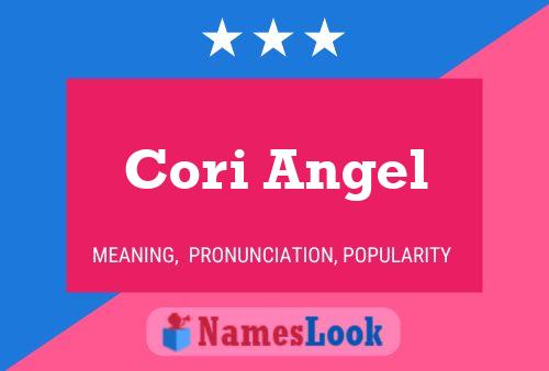 Cori Angel Name Poster