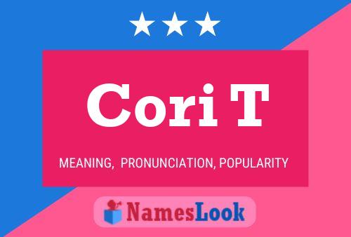 Cori T Name Poster