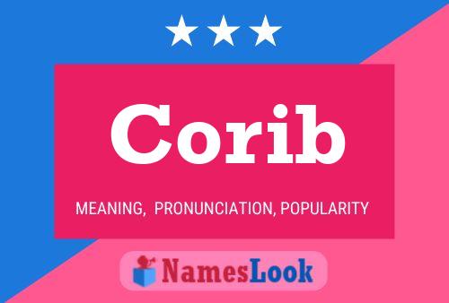 Corib Name Poster