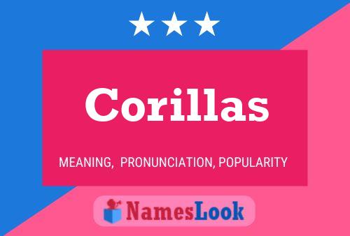 Corillas Name Poster