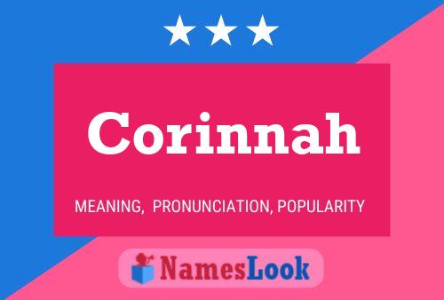 Corinnah Name Poster