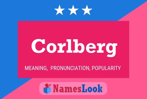 Corlberg Name Poster