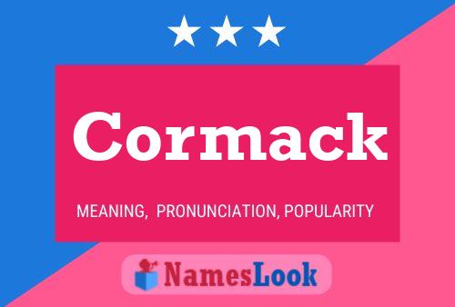 Cormack Name Poster